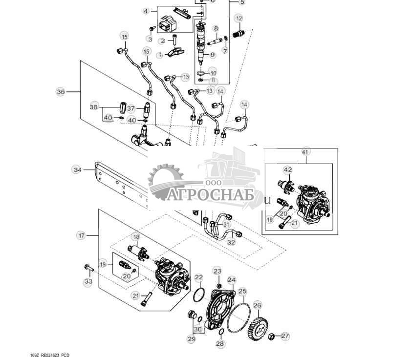 169Z Система впрыска топлива 